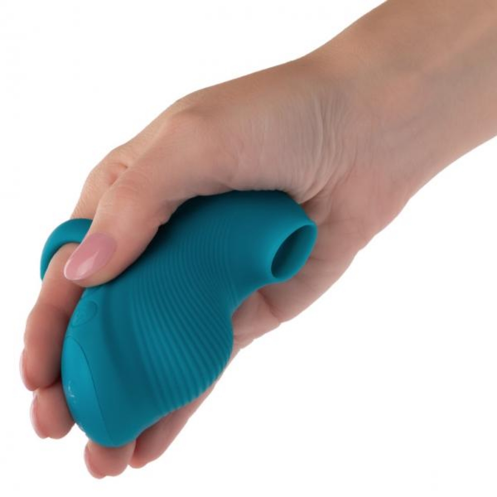 Envy Handheld Suction Massager - Teal