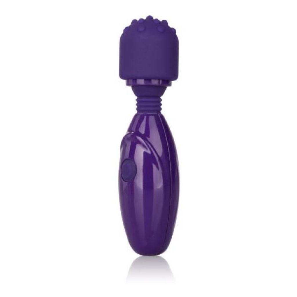 Tiny Teasers Nubby Wand Massager - Purple