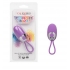 Turbo Buzz Bullet Vibrator with Removable Silicone Sleeve - Purple