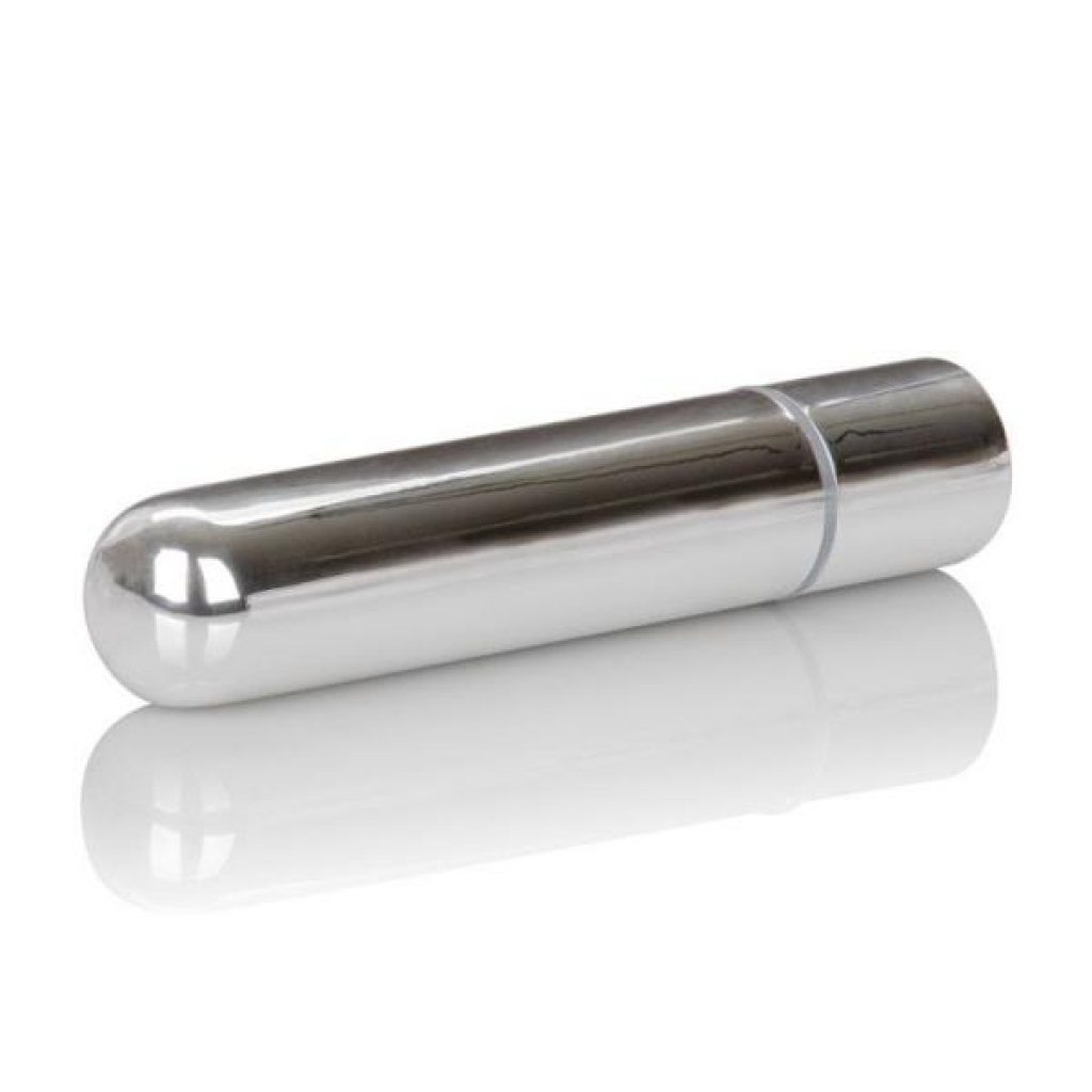 Rechargeable Bullet Vibrator in Silver