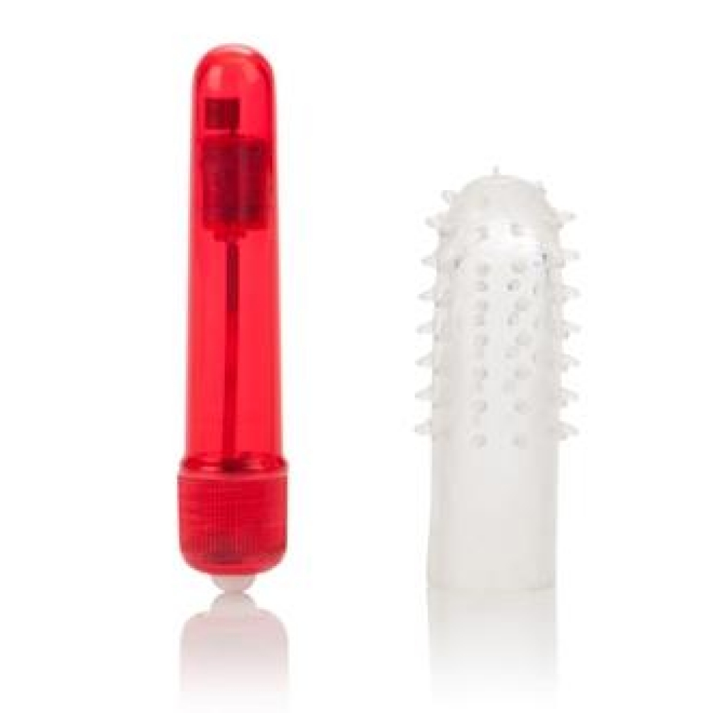 Waterproof Travel Blaster Red Vibrator