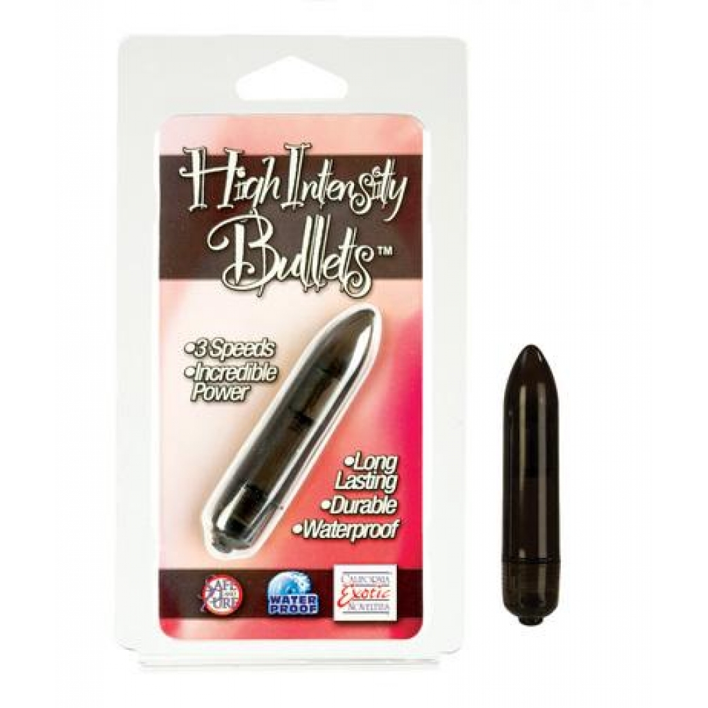 High Intensity Bullet Vibrator - Black