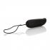 Silicone Remote Ridged G Vibrator - Black