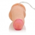 Max Vibrating Cock & Balls - 6.75 Inch with Suction Cup - Beige