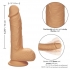 Dual Density Silicone Stud - 6.25in Ivory Tan