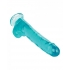 Size Queen 10-inch Realistic Dildo - Premium Blue Teal