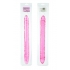 Translucence - Veined Double Dong 17.5 inches - Pink