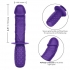 Silicone Grip Thruster - Purple G-Spot Dildo