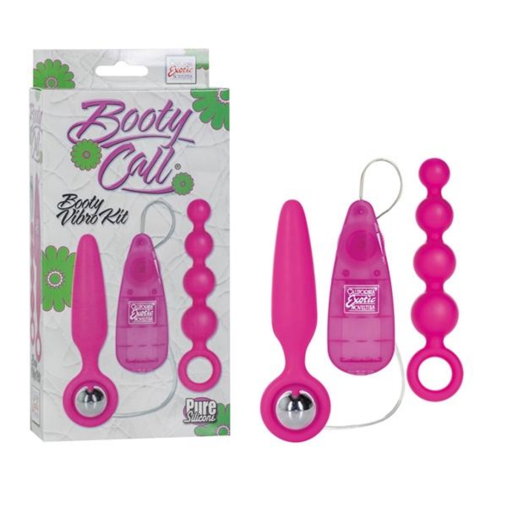 Booty Call Booty Vibro Kit - Pink