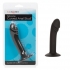 Silicone Curved Anal Stud - Black