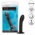 Silicone Curved Anal Stud - Black