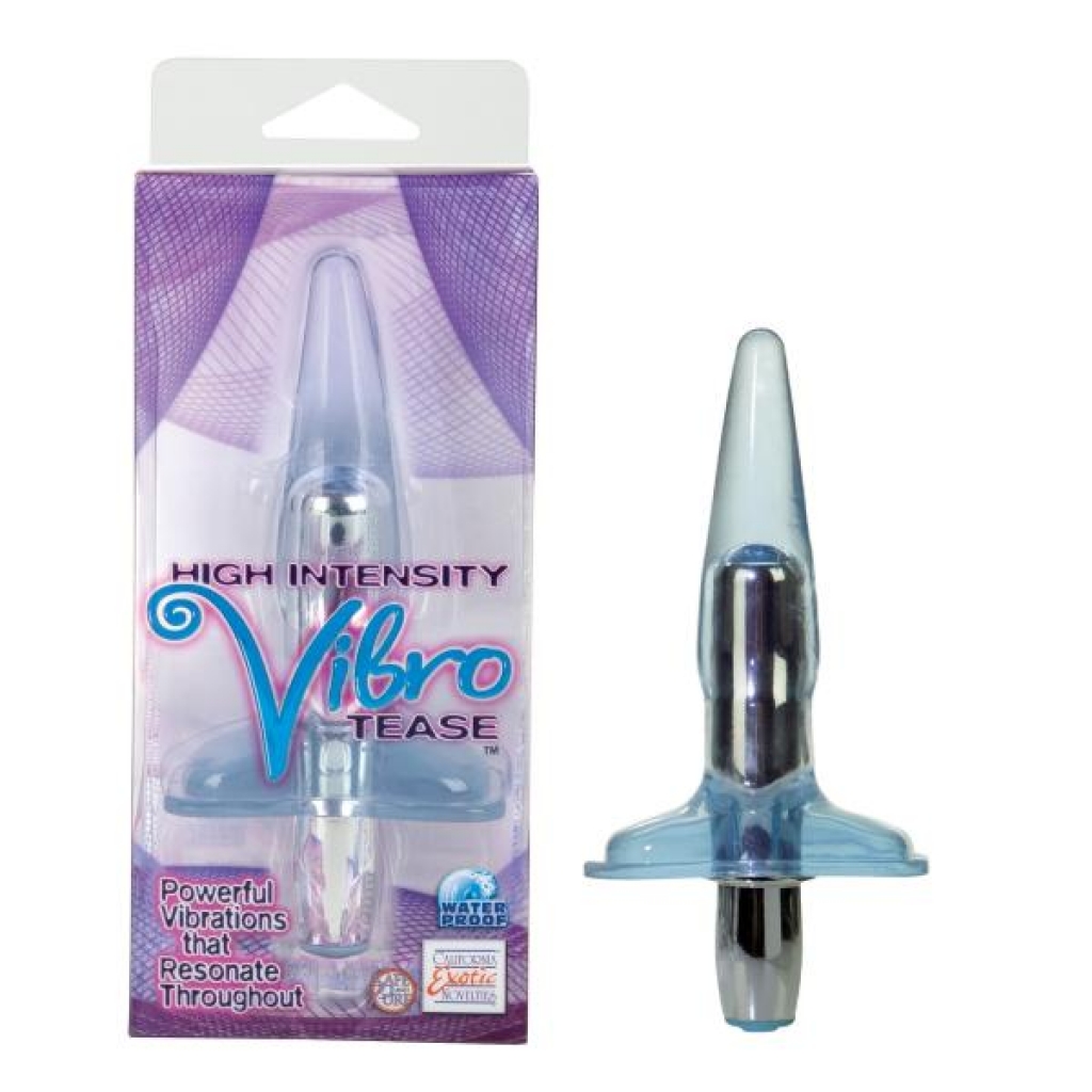 Hi Intensity Vib Tease - Powerful Sensations in Ice Blue