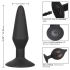 Silicone Inflatable Plug - Large Black