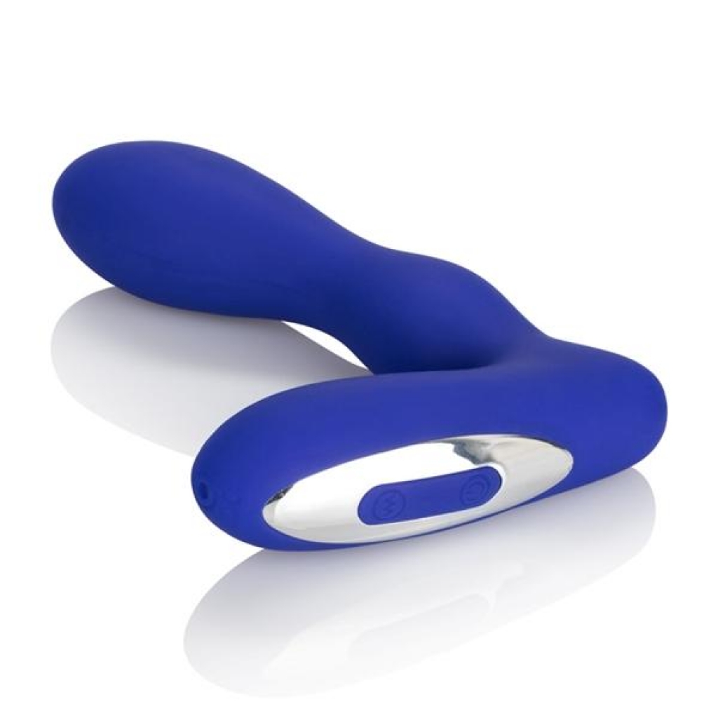 Silicone Wireless Pleasure Probe - Blue Prostate Massager