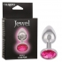 Small Rose Plug: Elegant Silver Jewelry for Intimate Pleasure