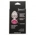 Jewel Large Rose Anal Plug - Silver