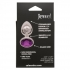 Jewel Small Amethyst Plug Silver