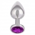 Jewel Large Amethyst Anal Plug - Elegant Addition