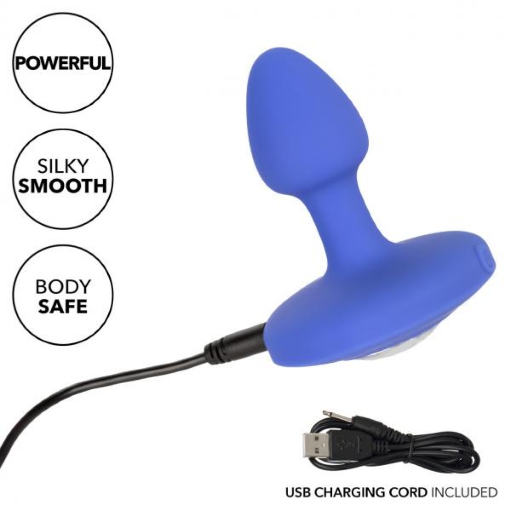 Cheeky Gems Vibrating Probe - Small Blue