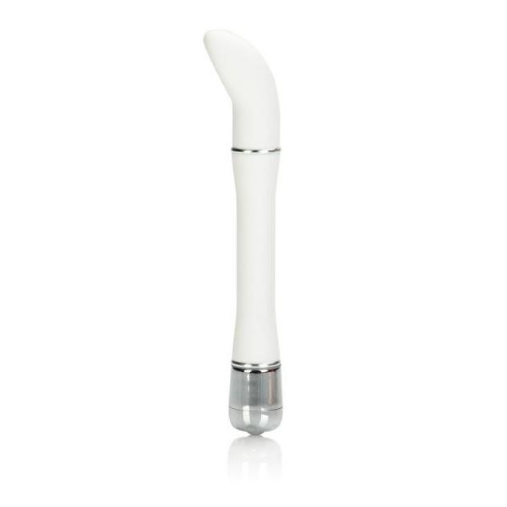 Lulu Satin Scoop Vibrator - White