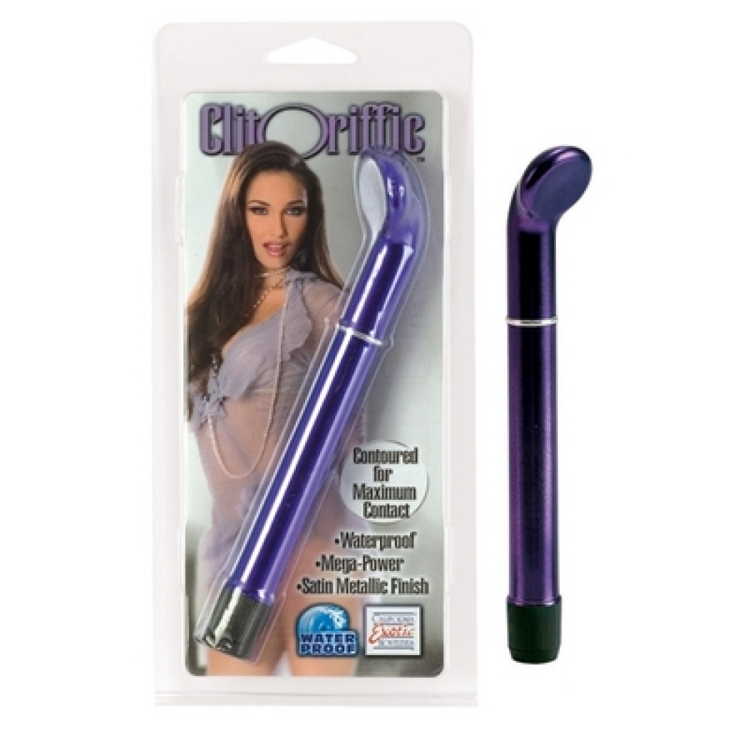 Clit'O'Riffic Vibrator - Purple