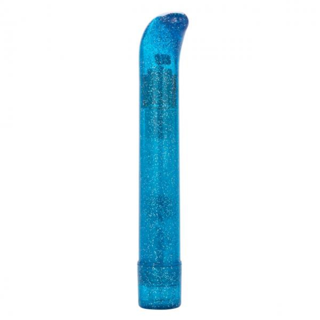 Sparkle Slim G-Vibe - Dual Function Vibrator in Blue