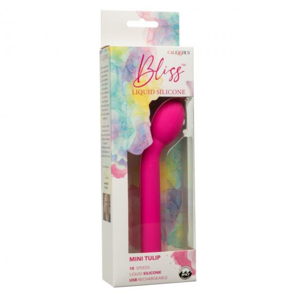 Bliss Liquid Silicone Mini Tulip - Pink