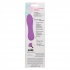 Bliss Liquid Silicone Ripple Vibrator - Purple