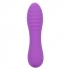 Bliss Liquid Silicone Ripple Vibrator - Purple