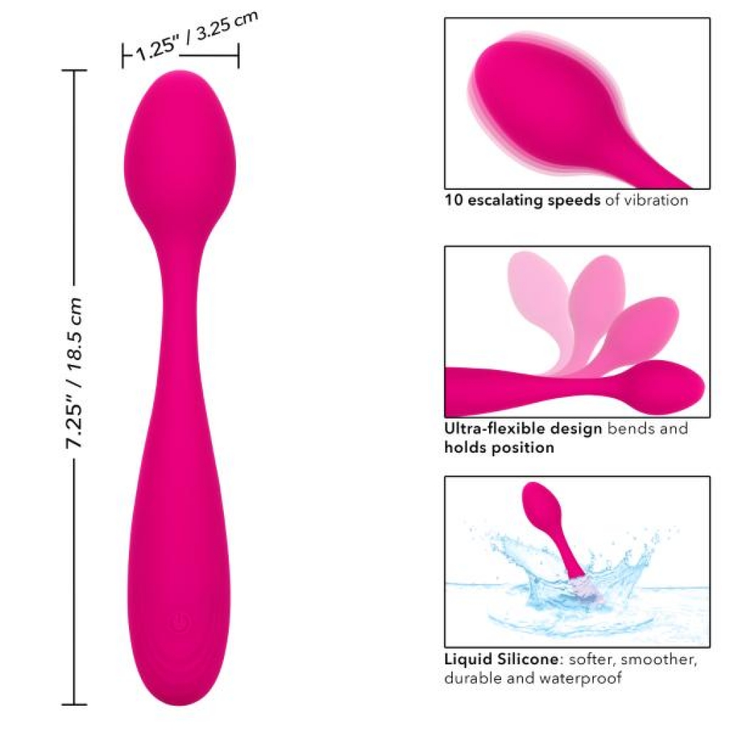 Bliss Liquid Silicone Bendie G - Pink