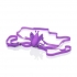 Venus Butterfly Silicone Remote Micro Butterfly - Purple