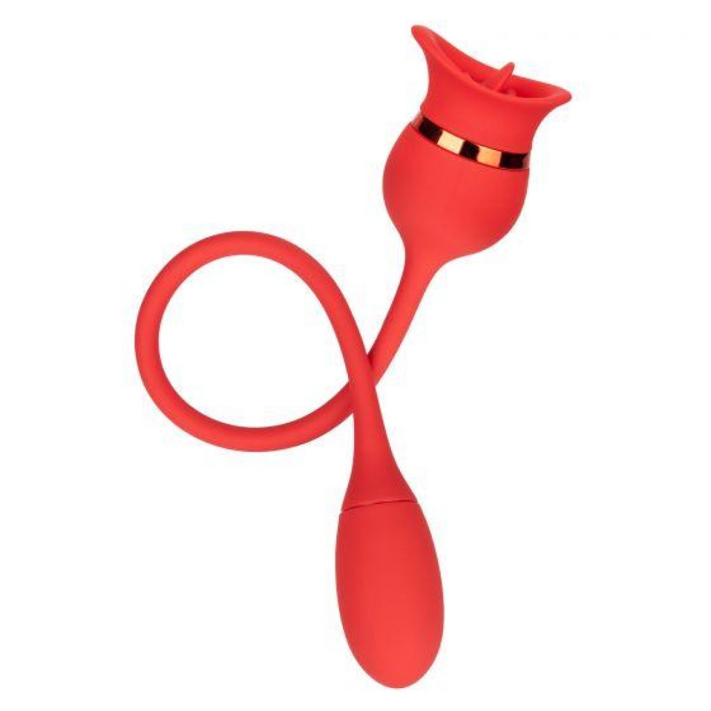 French Kiss Casanova Red Vibrator