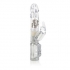 Waterproof Jack Rabbit Vibrator - Clear Indulgence