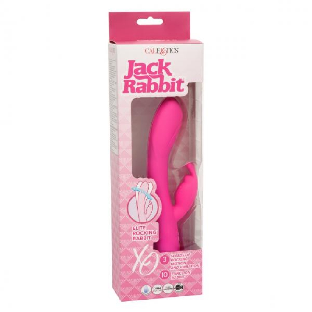 Jack Rabbit Elite Rocking Rabbit - Pink Vibrator