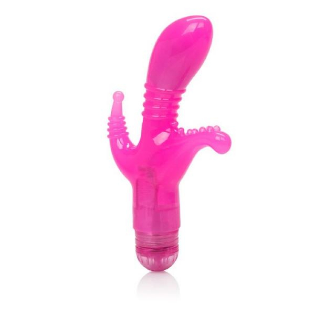 Triple Tease Pink Vibrator