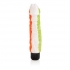 Funky Jelly Vibrator - 8in Multi-Color