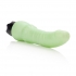 Waterproof Glow in the Dark Stud Vibrator - Mint Green