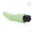 Waterproof Glow in the Dark Stud Vibrator - Mint Green