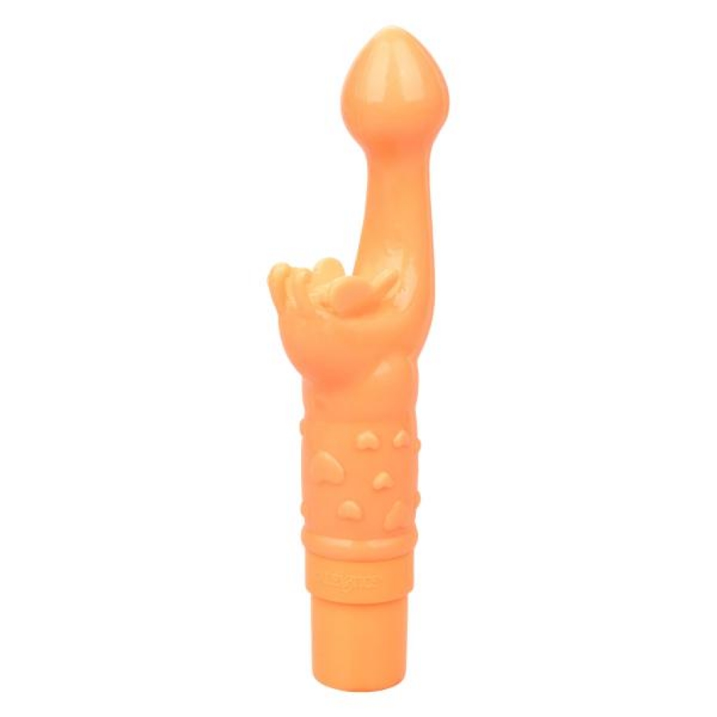 Rechargeable Butterly Kiss Vibrator in Orange