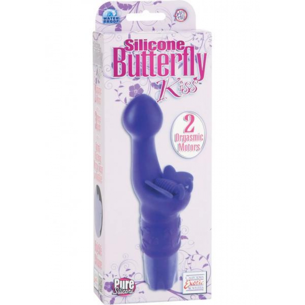 Silicone Butterfly Kiss Vibrator - Luxurious Pleasure