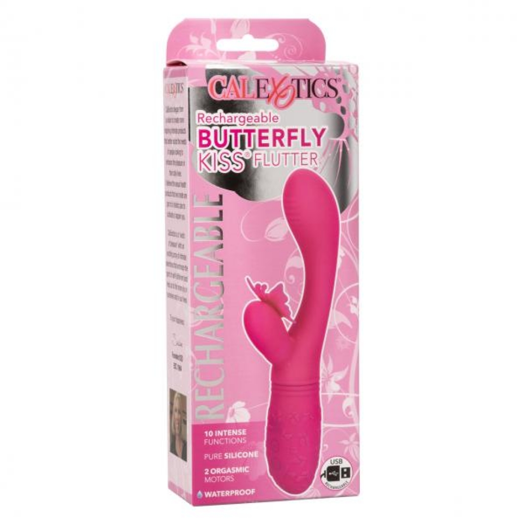 Butterfly Kiss Flutter Pink Rabbit Vibrator