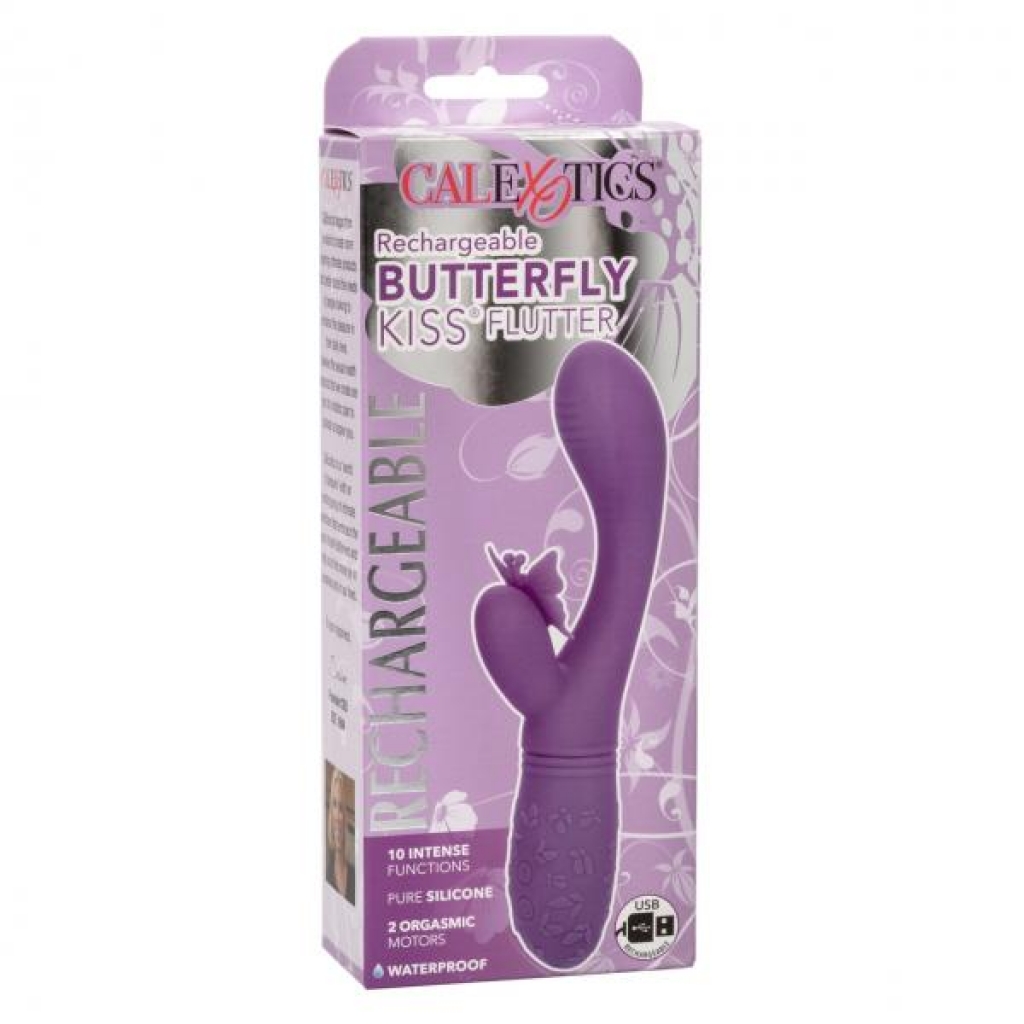 Butterfly Kiss Flutter - Purple Rabbit Vibrator