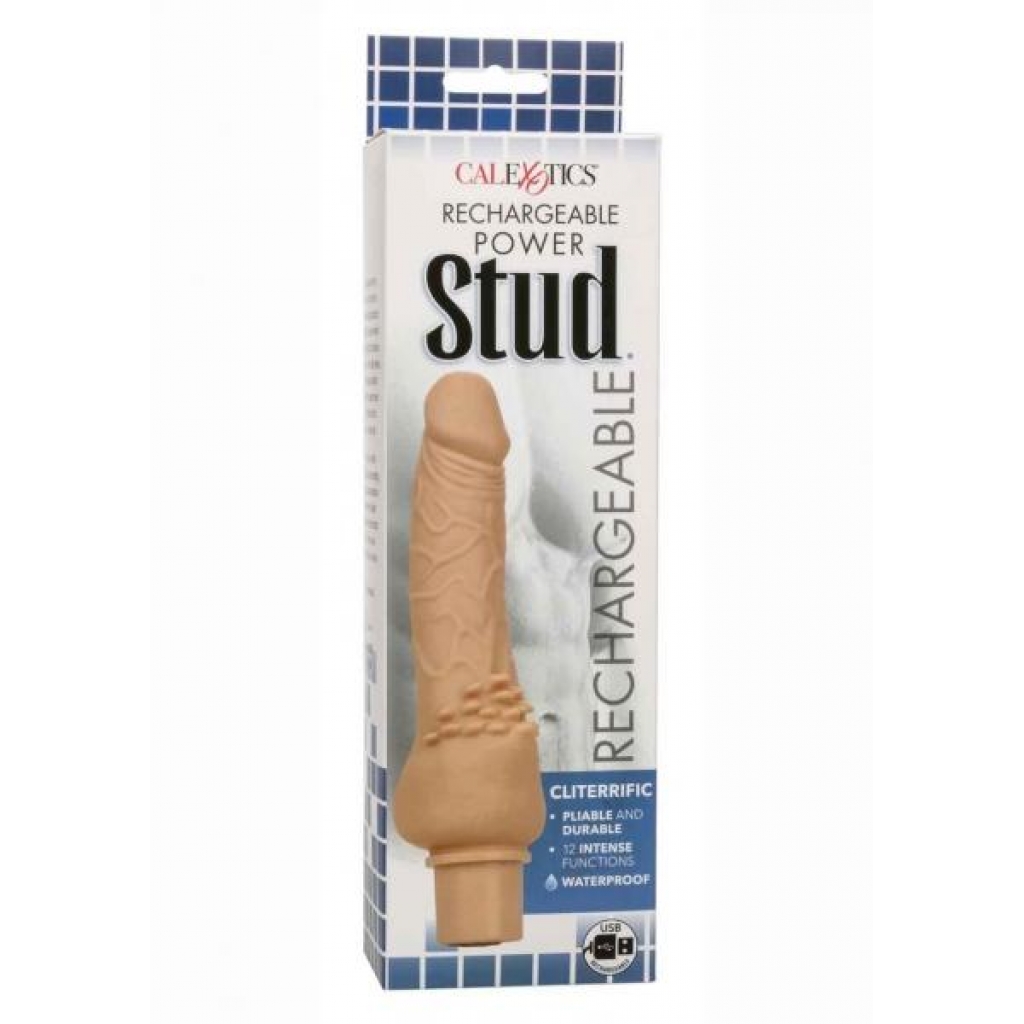 Rechargeable Power Stud Cliterrific - Ivory