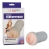 Ribbed Gripper Tight Pussy Stroker - Ivory Beige