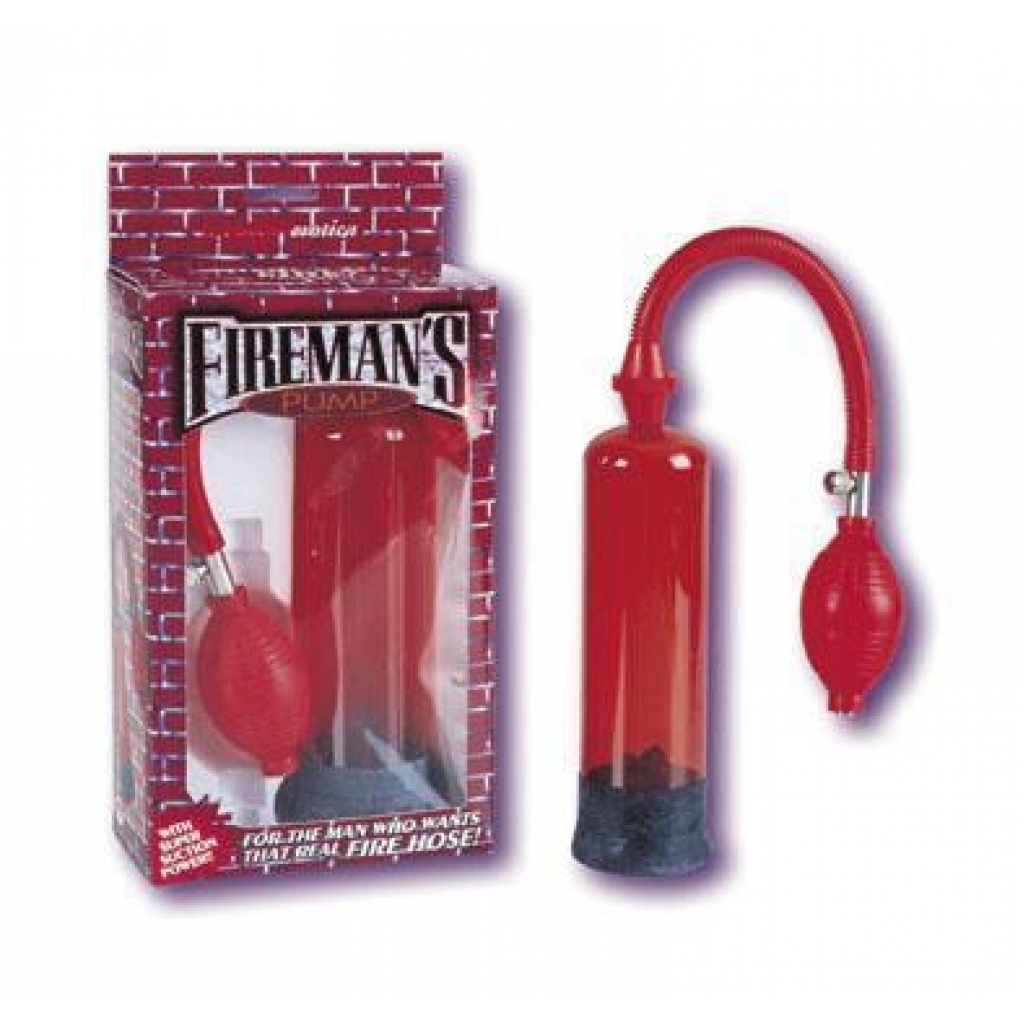 Fireman's Pump Red