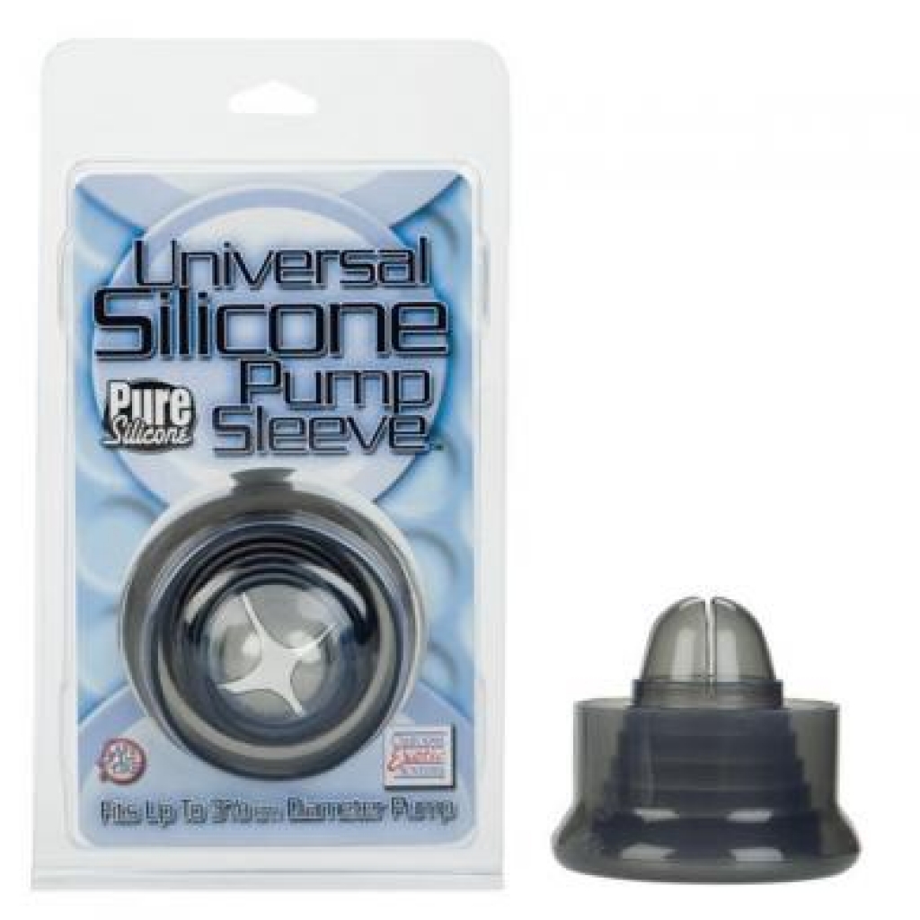 Universal Silicone Pump Sleeve - Smoke Black