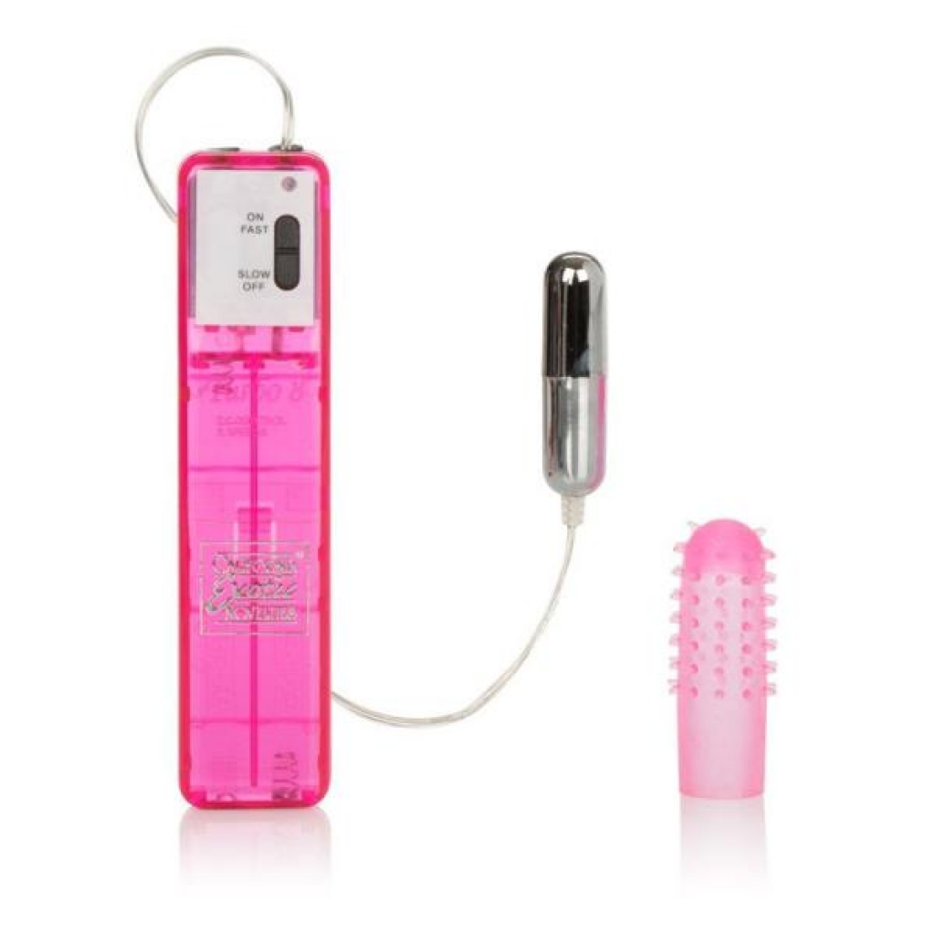 Turbo 8 Accelerator Bullet Vibrator - Pink