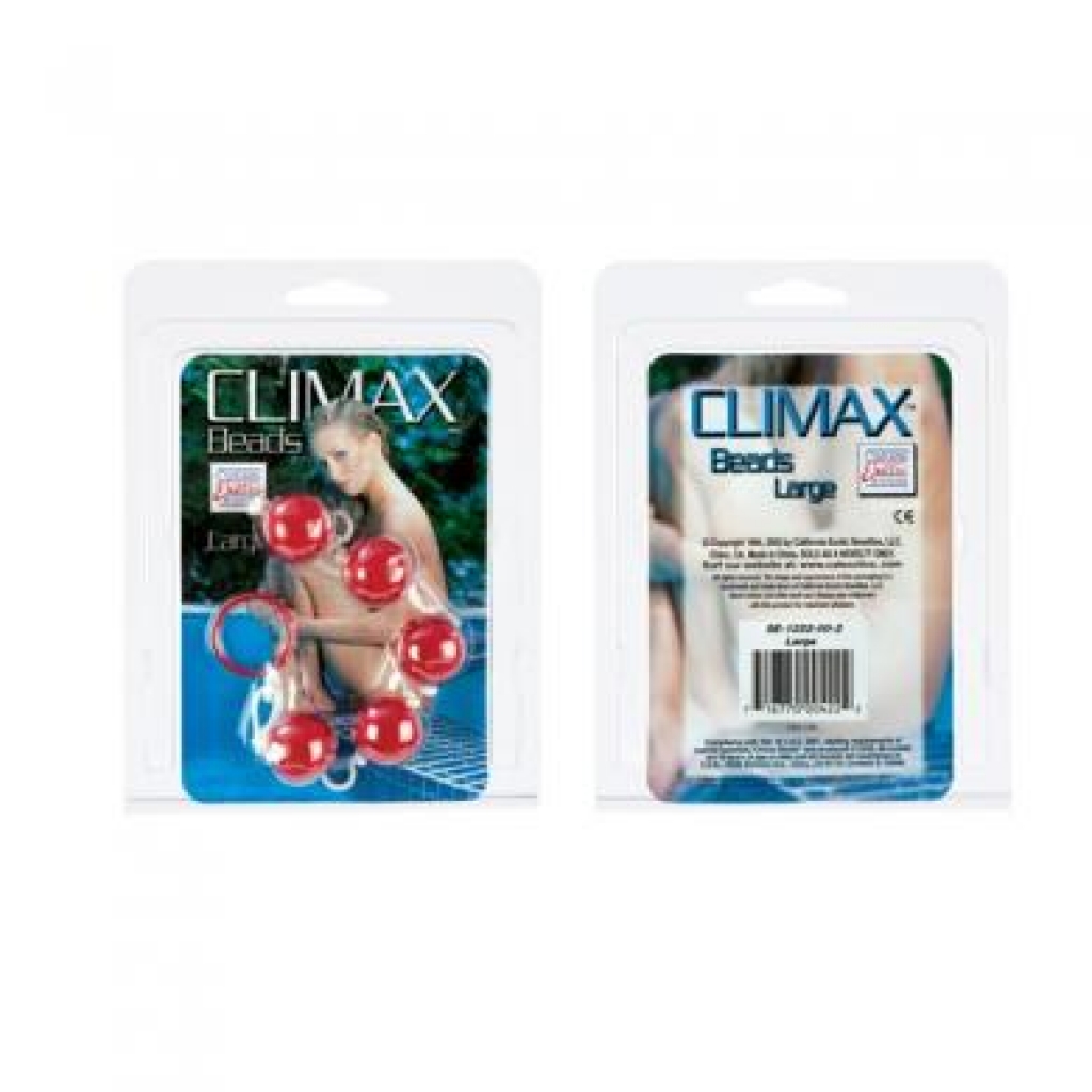 Climax Beads Large - Anal & Vaginal Toy - Assorted Colors