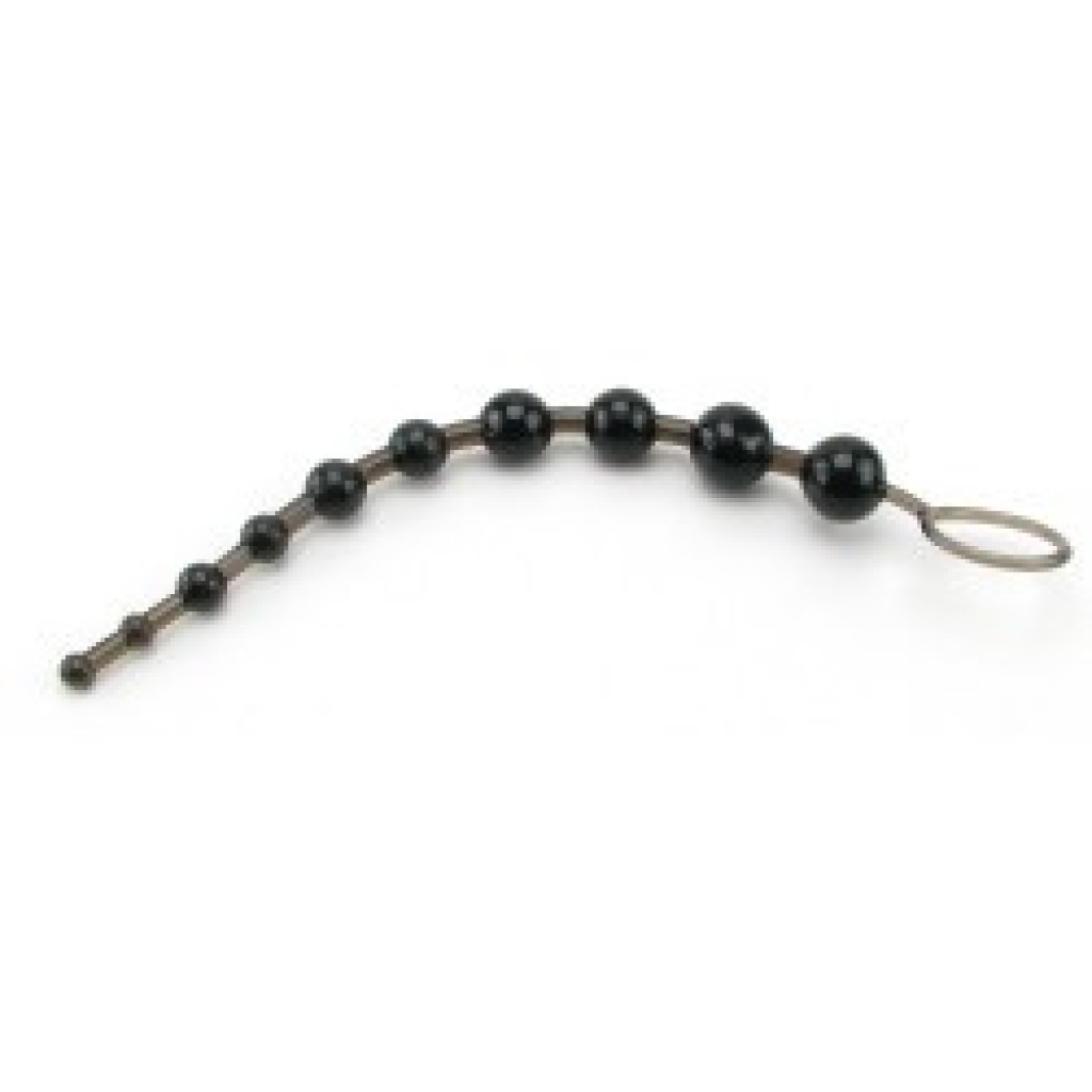 X 10 Beads Graduated Anal Beads - Black