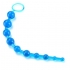 X-10 Graduated Anal Beads - Blue 11 Inch